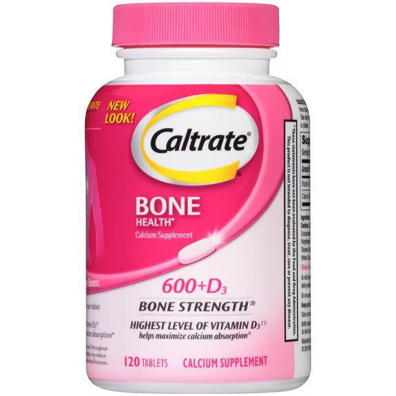 Caltrate 600+D3 Calcium and Vitamin D Supplement