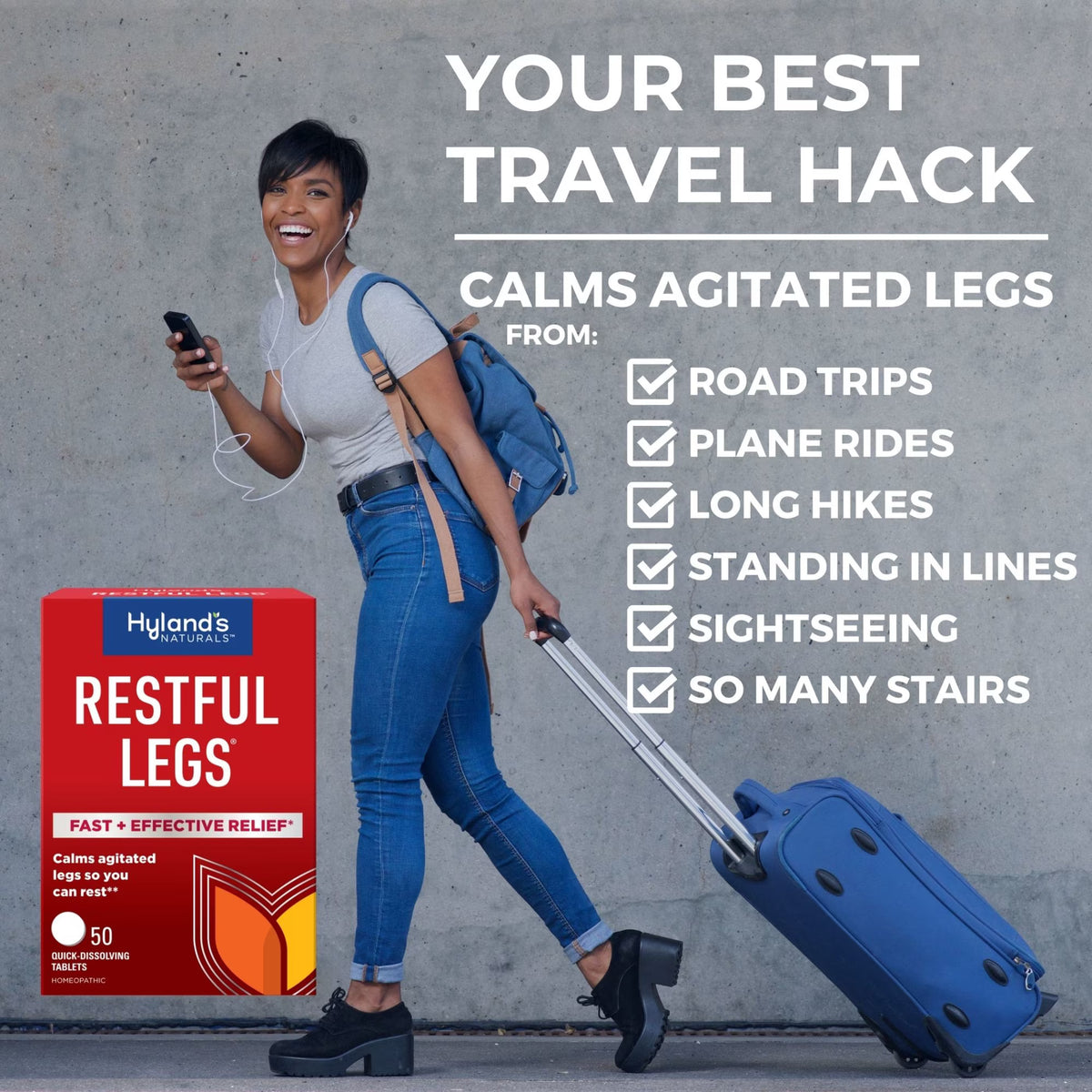 Hyland's Restful Legs, 50 Tablets